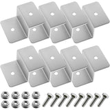 Solar Panel Mounting Bracket Kit Z Type With Nuts And Bolts 1 Hole