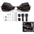 Motorcycle Hand Guard Handle Shield Motorbike Motocross Scooter Windproof Handlebar Protective Gear - Black