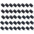 40 pcs Self-Locking Push Button Switch, Kan-28 Mini Flashlight Switch (20 pcs Flat Pin With Hole + 20 pcs Bent Pin With