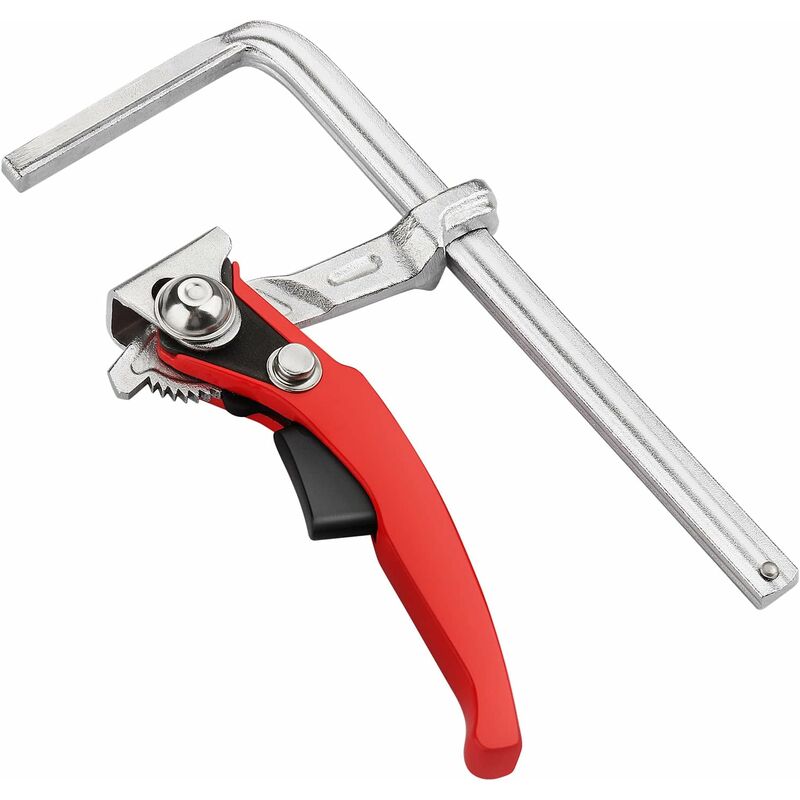 1 pcs 160Mm Quick Clamp Lever Clamp, All Steel Table Clamp, 220Kg Clamping Force