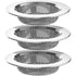 Kitchen Sink Strainer, Stainless Steel Sink Drain Strainer, Dishwasher, 3 Pack