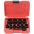 11 pcs 9.5Mm Impact Bolt Extractor Tool Set With Toolbox