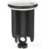 Ersandy Sink Plug ⌀ 40Mm Height Adjustable For Bathroom, Universal Aluminum Alloy Sink Plug - Black