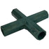 4 pcs 4 Way Garden Frame Corner Connector Pipe Connector Corner Connector For Greenhouse Furniture Frame Inner 16Mm