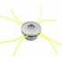 Universal Aluminum Brush Cutter Head Replacement Brush Cutter Heads String Set Lawn Trimmer Attachment Power Tools