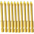 10 pcs 6Mm Tungsten Carbide Drill Bit Set With Flat Hex Shank For Mirror Porcelain Marble