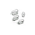 Chair Leg Caps，Oval Silicone Furniture Feet Pads Cover Table Protectors Floor Scratches，8-24 pcs-Transparent/24 pcs