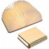 LED Wooden Book Lamp, Christmas Gift Idea Book Lamp Folding And Magnetic, Usb Rechargeable LED Paper Lamp, Decorative