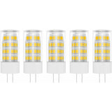 5X G4 LED Lamp 5W Bulb Lamp 51 Smd 2835LEDs Warm White 3000K LED Bulb 500Lm Equivalent To 50W Halogen Lamp Ac/Dc12V