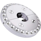 Camping Lights, LED Cordless Patio Umbrella Lights 3 Levels Dimmer Cordless Slide Light With 28 Super Bright LEDs For