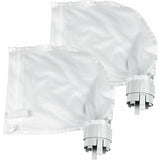 2 Pack Pool Cleaner Filter Bags Fits Polaris360 And 380 Pool Cleaner Zippered And Adjustable Design In White