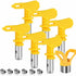 6 pcs Airless Nozzle,Airless Spray Gun Nozzle For High Pressure Paint Gun(Type 413,415,417,419,423,425)
