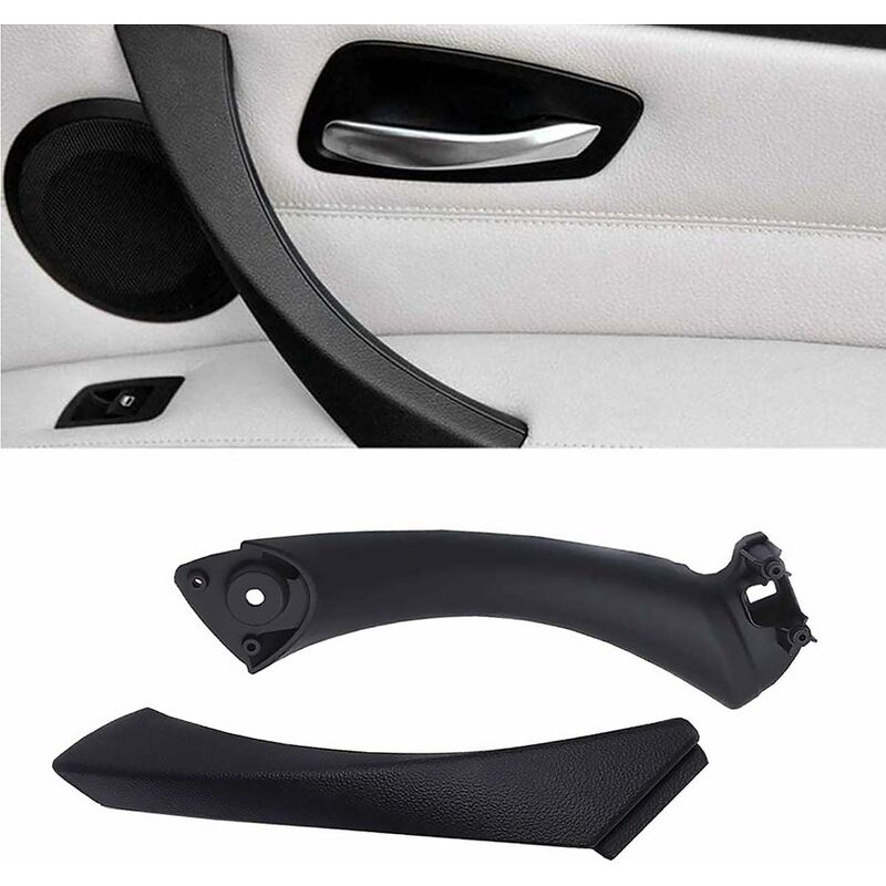 Compatible With 3 Series E90/E91/E92/E93 Door Handle, Right Passenger Door Pull Handle + Outer Cover (Fit 3 Series