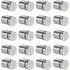 20 pcs Glass Standoffs, 19 X 25Mm Standoff Screws, Stainless Steel Wall Mount For Advertising Nails, For Plaques And