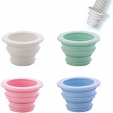 4 pcs Deodorizing Drain Seals Sewer Seals Drain Plug Rings For Washing Machine Kitchen Cleaning Tools