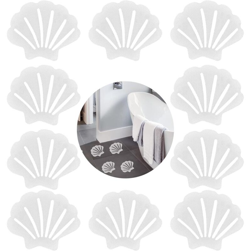 20 pcs Non Slip Shower Stickers, Anti Slip Stickers Safety Bathtub Strips For Bathtub, Showers, Adhesive Strips,