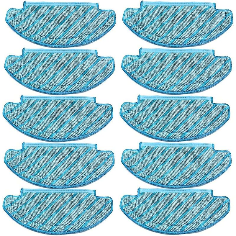 10 pcs Washable Cloth Mop Pads RObot Vacuum Cleaner Replacement Parts