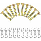 10 pcs Shear Pins, Replacement Cotter Pins, Replacement Shear Pin, For Spare Parts, Snow Blower Replacement