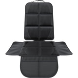 Car Seat Protector - For Car Seat - Premium Rear Seat Protector For Children - Isofix Compatible (Black)
