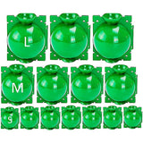 14 pcs Plant ROoting Box Propagation Ball, Grafting Box High Pressure Propagation Ball Box Plant ROoting Device (L+M+S,