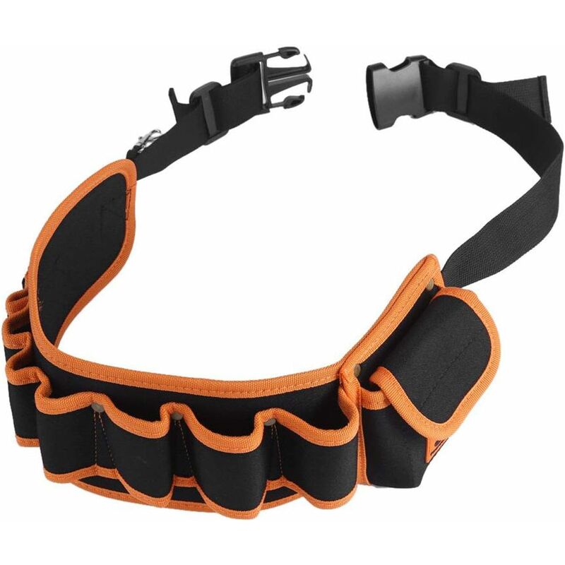 Electrician Tool Belt Tool Holder Belt For Carpenter Diy Woodworker Adjustable Nylon Belt