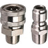 Pressure Washer Quick Connect Adapter Kit, 9.5Mm Male Thread, 5000 Psi 1 3/8&