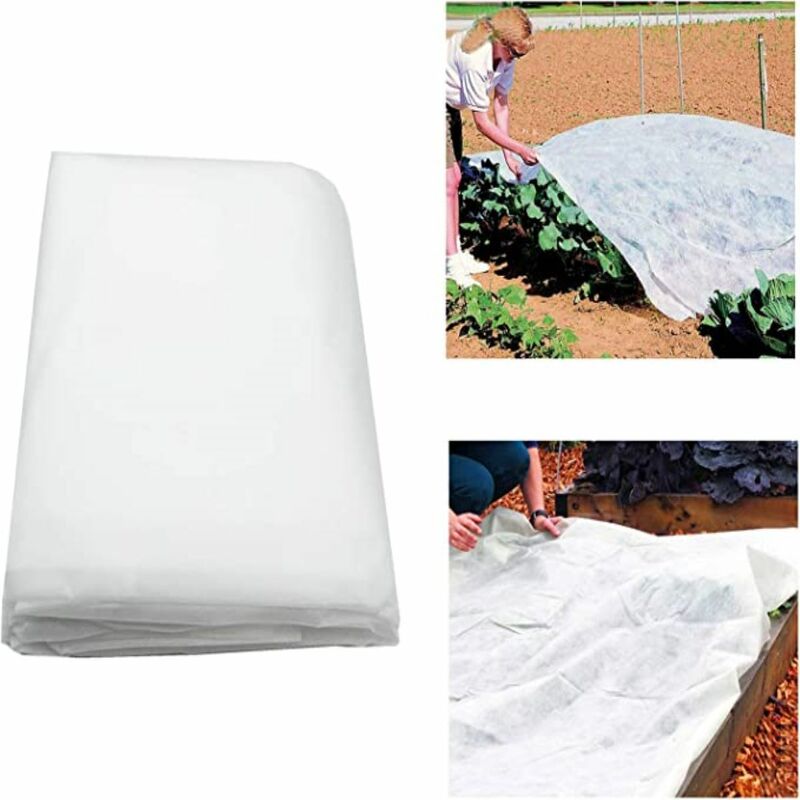 Wintering Fleece ROll - 2 X 10 M - 30 G/M2 - White