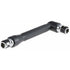 L-Shaped Socket Wrench Set - 1/4" Screwdriver And Bits - L-Shaped Extension Handle - Double Head Hex Socket Wrench For