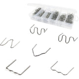 1800 pcs Tungsten Steel Hot Staples, 0.8Mm/0.6Mm Welding ROds Hot Staple Repair Welding Nail, For Car Bumper Plastic