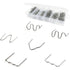 1800 pcs Tungsten Steel Hot Staples, 0.8Mm/0.6Mm Welding ROds Hot Staple Repair Welding Nail, For Car Bumper Plastic