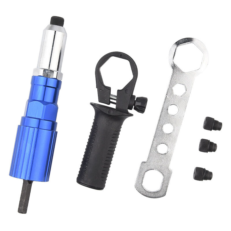 Blind Rivet Adapter To Rivet Gun - Riveting Bits For Cordless Screwdriver And Drill