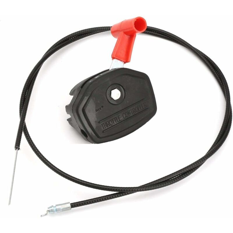 Universal 142 56Inch Throttle Cable & Choke Lever For Lawn Mower
