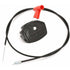 Universal 142 56Inch Throttle Cable & Choke Lever For Lawn Mower
