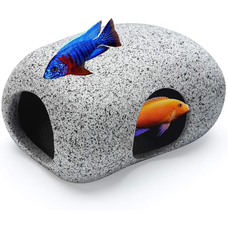 Aquarium ROcks For Fish Breeding, Playing And Resting, Small Ceramic Decorative Stones For Aquarium
