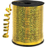One Spool Smooth Gold Ribbon - 400M X 5Mm Gold Gift Ribbon For Wedding, Diy Arts & Crafts, Party And Gift Wrapping
