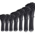700 Piece Black Nylon Cable Ties, Lengths 4"/ 6"/ 8"/ 10"/ 12"