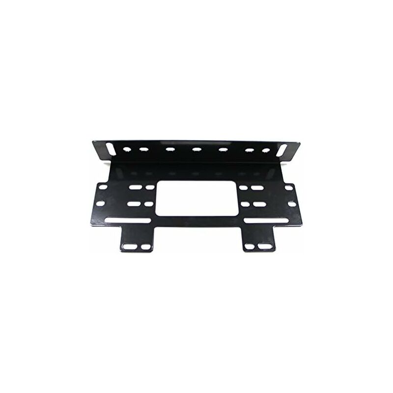 Skuntuguang Car Front Bumper License Plate Mount Holder - For Off-ROad Lights, LED Work Lights, LED Light Bars, Etc.