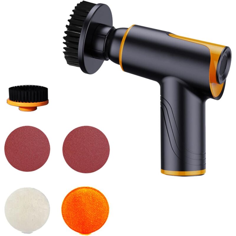 Mini Cordless Car Polisher Rechargeable Polishing Machine 100W 1800Rpm Portable Multifunctional Polishing Machine For