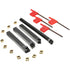 4 pcs Turning Tool Holder + Ccmt09T304 Carbide Inserts + T15 Wrench