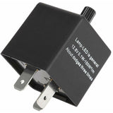 Motorcycle Flasher Relay Cf14Kt 3 Pin 12V Automotive Adjustable Flasher Relay For LED Flash Speed