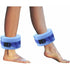 Foam Swimming Armbands, Water Aerobics Float Ring, Ankle Arm Belts With Quick Release Buckle 2 Pack, Blue