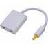 Dual Port Digital Optical Audio Splitter Easily Connect Multiple Components Without Swapping Connections Low Jitter