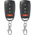 2 Pack Universal Garage Door Cloning Key Fob Remote Control 433Mhz 4 Button Cloner For Garage Door Electric Door Etc