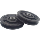 90Mm Bearing Nylon Pulley, Muscle Training Pulley, Universal Wheel For Cable Machine Gym Equipment Garage Door, Sliding