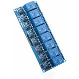 8 Channel 5V Dc Relay Module With Optocoupler 8-Channel Relay Module For Mega 1280 Dsp Arm Pic Avr Stm32 Raspberry Pi