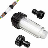 1 pcs Hose Filter For Pressure Washer Garden Hose Filter, For High Pressure Washers Garden Pump 3/4 Inch Connection