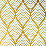 Modern Minimalist Yellow And White Geometric Pattern Wallpaper Waterproof Self-Adhesive Vinyl Film For Bathroom Living