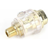 1/4'' Bsp Mini In-Line Oil Lubricator Air Tool Oil Lubricator Oiler Compressor Hose Automatic Lubrication For Pneumatic