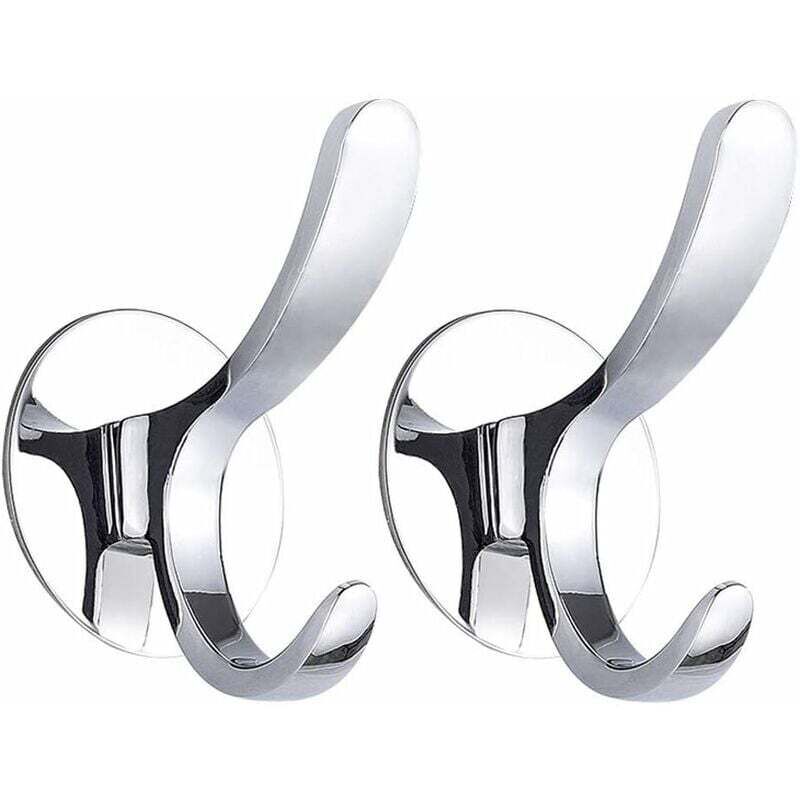 Coat Hook Wall Mounted Towel Hook Polished Stainless Steel Coat RObe Kitchen Tea Towel Hanger Without DAmaging The Wall