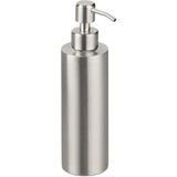 Brushed Stainless Steel Refillable Soap Dispenser 350Ml Silver